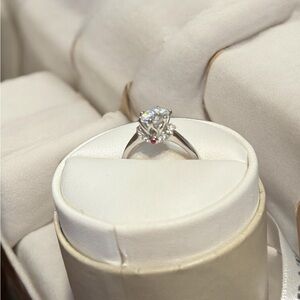 1 CTW Moissanite Ring